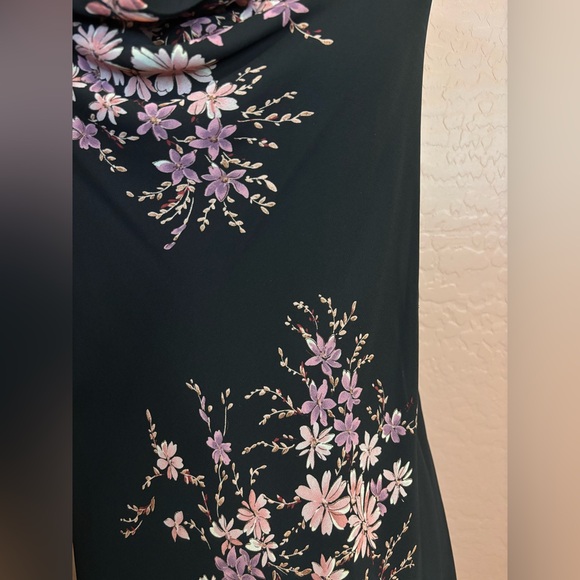 Vintage 90’s/y2k asymmetrical floral dress - Picture 6 of 8